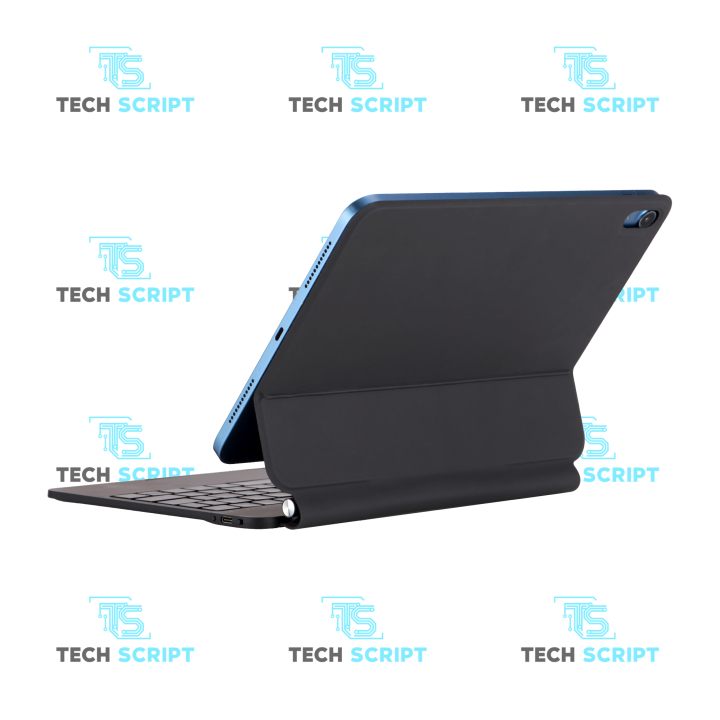 Clavier Magnétique iPad 10e Gen et iPad A16 Rétroéclairé Type-C avec Pavé Tactile